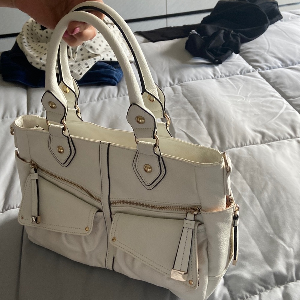 white bag